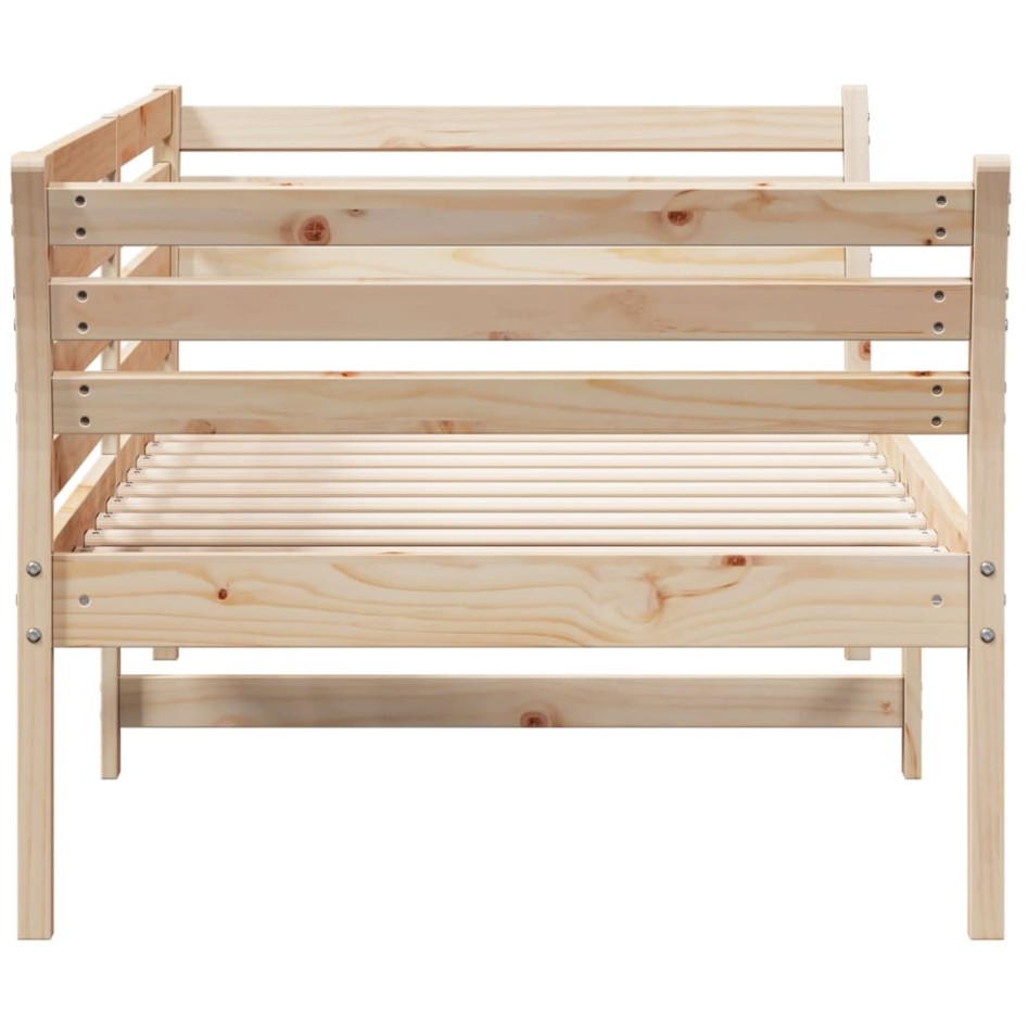Sofá cama madera maciza de pino 90x200
