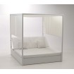 Cama Balinesa Coral del Caribe