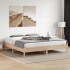 Estructura de cama madera maciza de pino 180x200