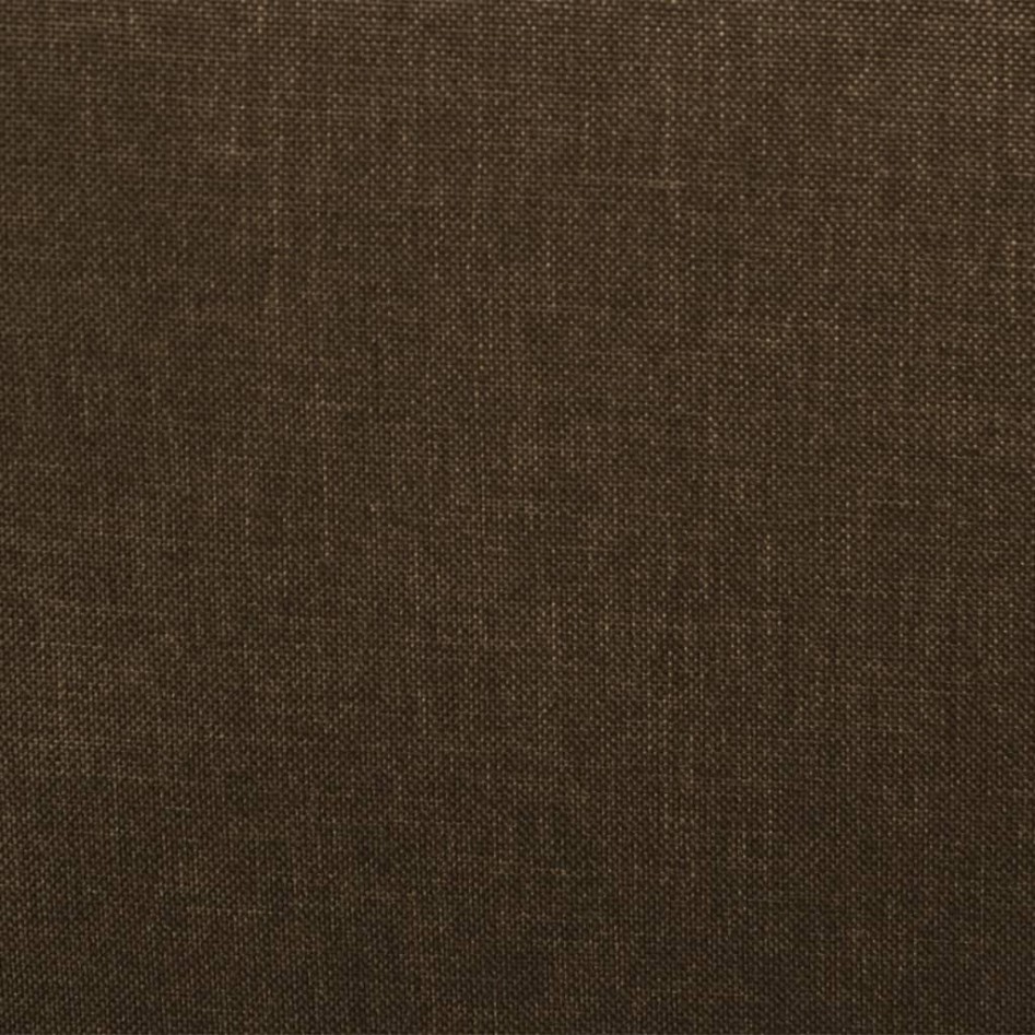 Sillón de tela marrón