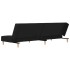 Sofá cama de 2 plazas con dos almohadas tela
