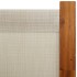 Biombo divisor de 5 paneles gris claro 350x180