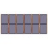 Biombo divisor de 6 paneles azul oscuro 420x180