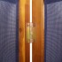 Biombo divisor de 6 paneles azul oscuro 420x180