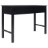 Escritorio de madera negro 110x45x76