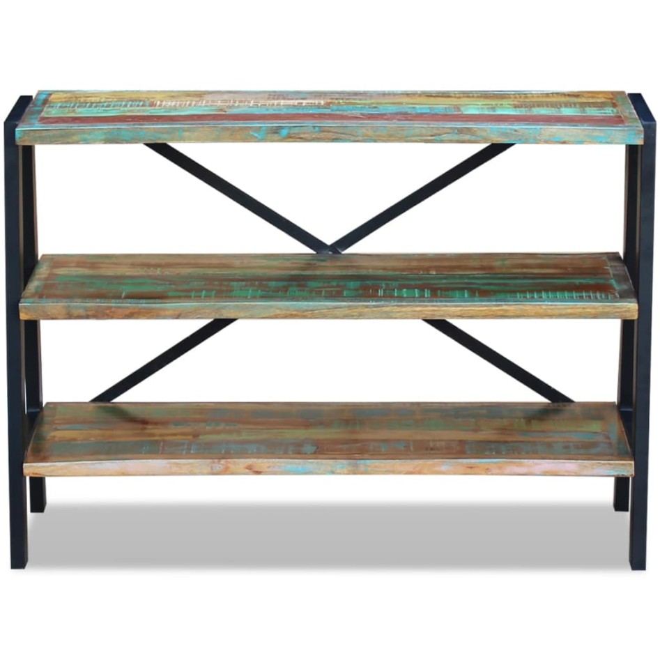 Aparador con 3 estantes madera maciza