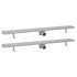 Desagüe ducha lineal 2 pzs burbuja 1030x140 mm acero