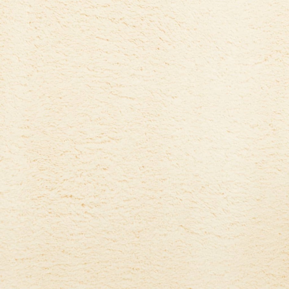 Alfombra de pelo corto suave lavable HUARTE crema 240x240