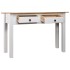 Mesa consola madera maciza pino Panamá blanco