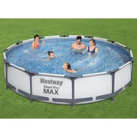 Piscina circular de acero Pro Max