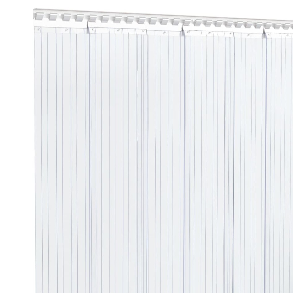 Tira de cortina para puertas PVC transparente 200x1,6 mm 50