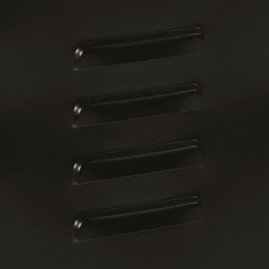 Mueble de baño hierro y madera maciza de mango 40x30x60