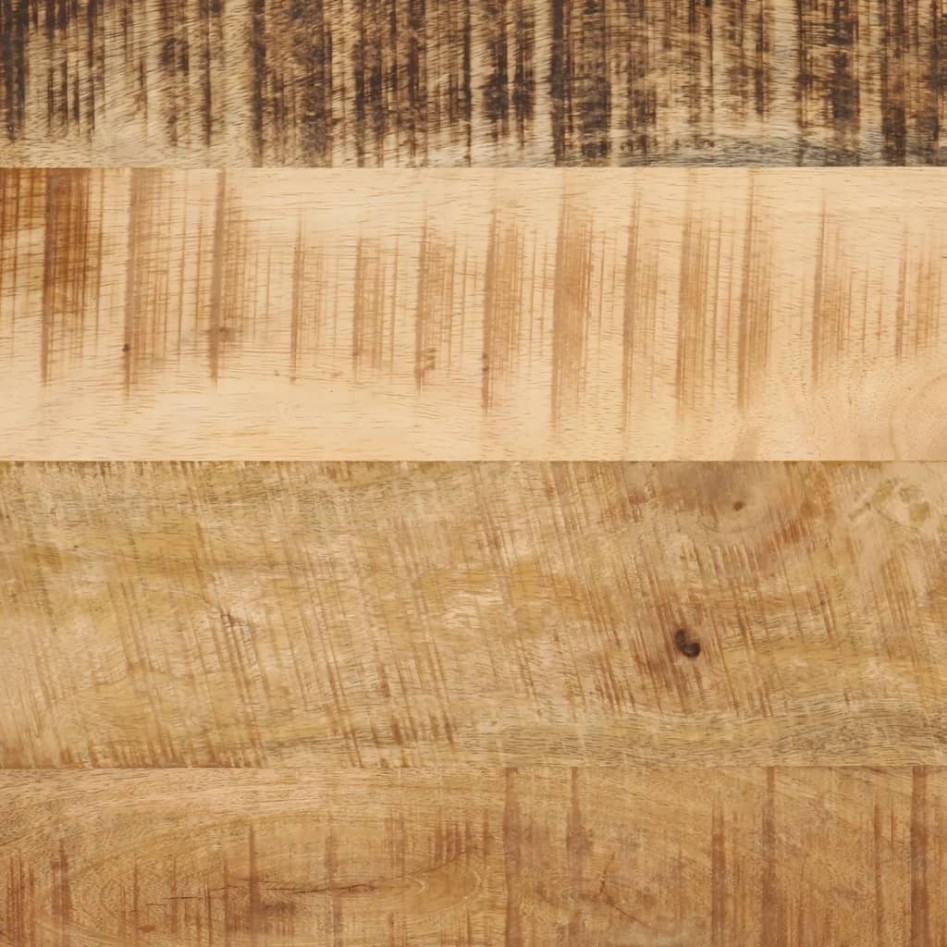 Armario de lavabo de baño hierro y madera mango 55x35x60