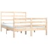 Estructura de cama madera maciza de pino 120x190