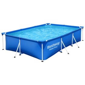 Piscina Steel Pro con estructura de acero 259 x170 x 61 cm