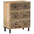 Armario auxiliar madera maciza de mango 60x33x75