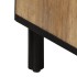 Armario auxiliar madera maciza de mango 60x33x75
