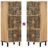 Armario auxiliar madera maciza de mango 40x33x110