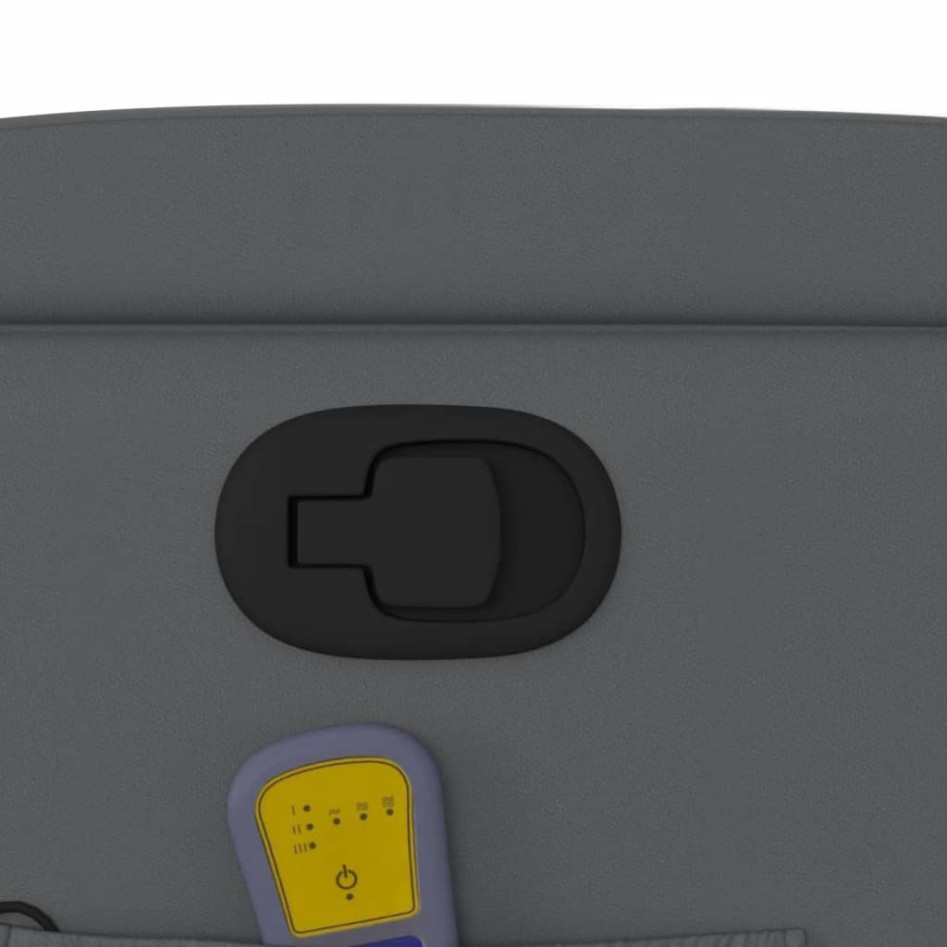 Sillón de masaje reclinable cuero sintético