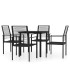 Juego de comedor de jardín 5 piezas