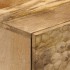 Armario auxiliar madera maciza de mango 40x33x75