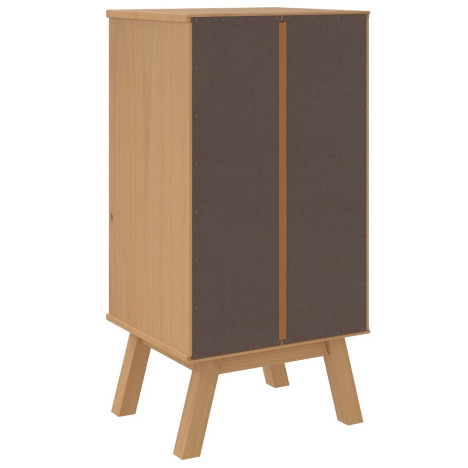 Mesita de noche OLDEN madera maciza de pino