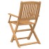 Sillas de jardín plegables 4 uds madera acacia 57,5x54,5x90