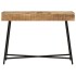 Mesa tocador madera maciza mango rugosa y hierro 105x35x75