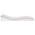 Tumbona de madera maciza de pino blanca 205x110x31,5