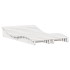 Tumbonas madera maciza de pino blanco 2 unidades 205x60x31,5