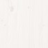 Tumbonas madera maciza de pino blanco 2 unidades 205x60x31,5