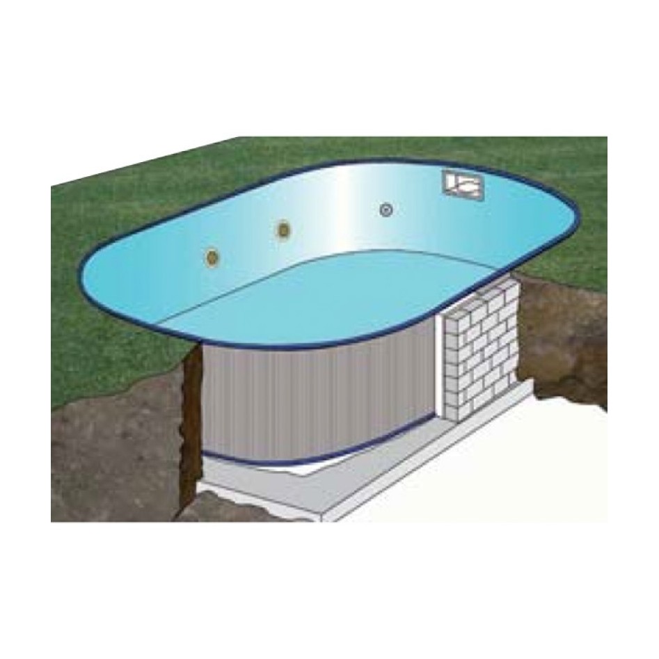 Madagascar Piscina ovalada