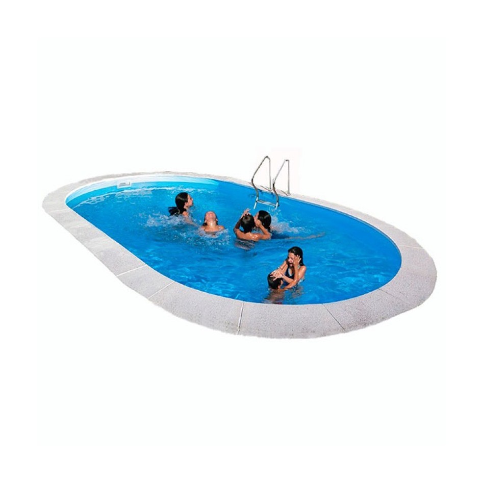 Piscina ovalada, modelo Moorea 700x320X150