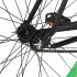 Bicicleta de piñón fijo negro y verde 700c 51
