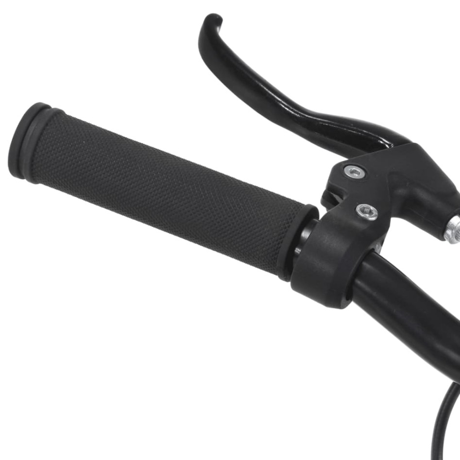 Bicicleta de piñón fijo blanco y verde 700c 59