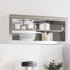 Armario de pared de cocina con estante acero