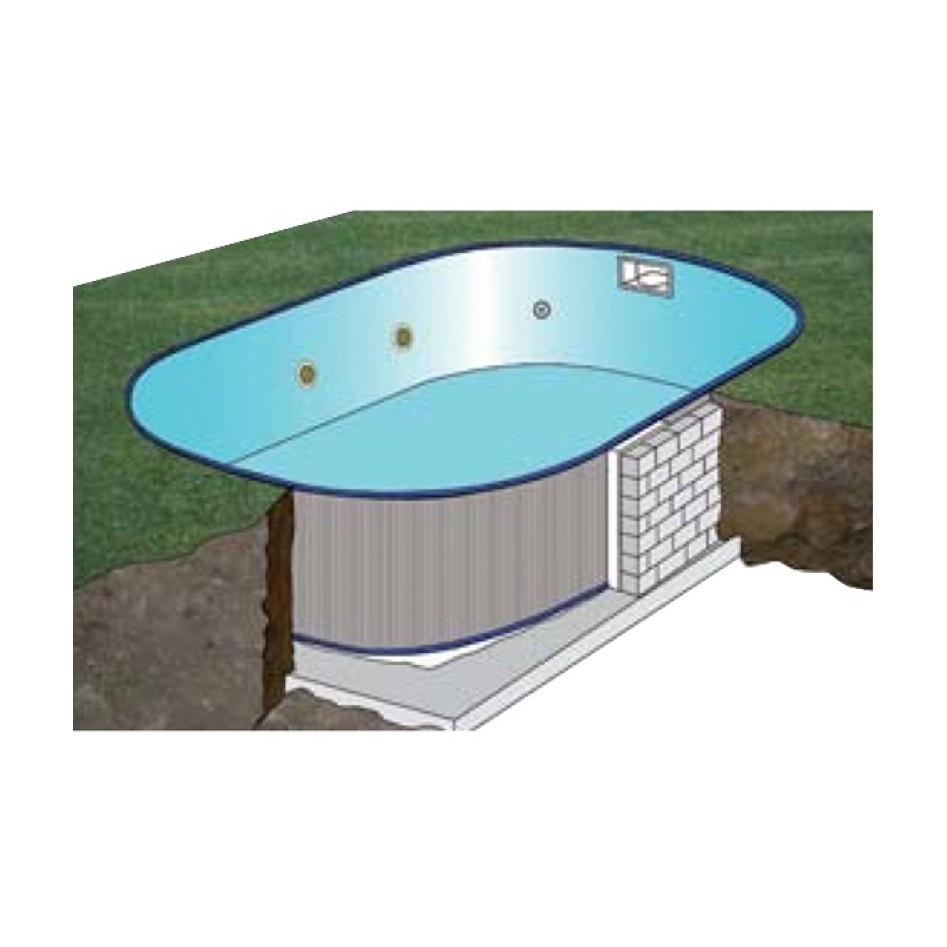 Sumatra Piscina ovalada