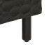 Mesitas de noche 2 uds madera maciza de mango negro 40x33x46