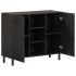 Aparador madera maciza de mango negro 90x33x75
