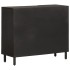 Aparador madera maciza de mango negro 90x33x75