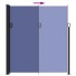 Toldo lateral retráctil azul 220x500