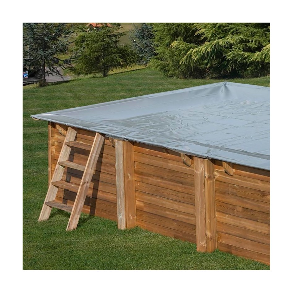 Cubierta de invierno para piscina Gre modelo City 225x225