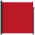 Toldo lateral retráctil rojo 200x600