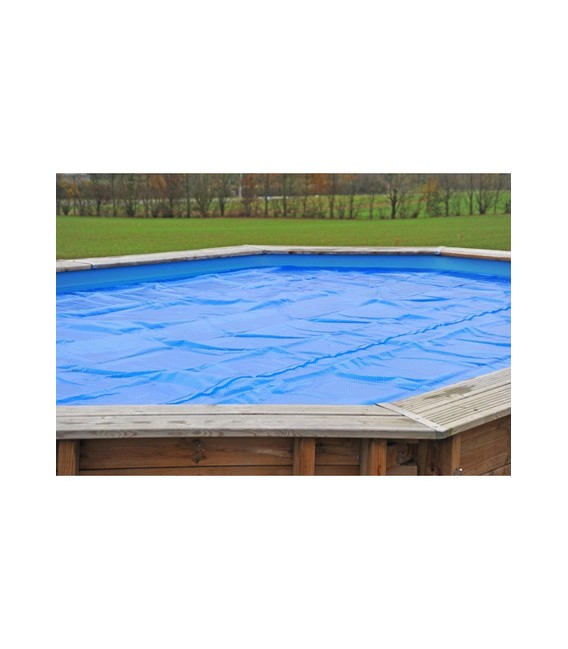 Cubierta de verano para piscina Gre modelo City 225x225