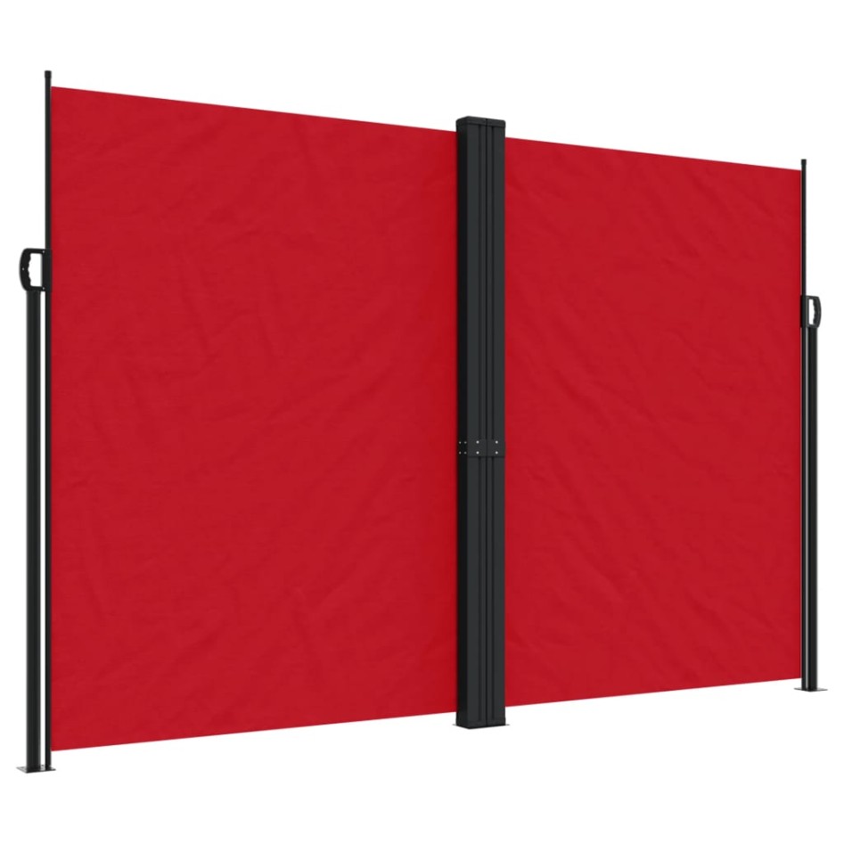 Toldo lateral retráctil rojo 220x1200