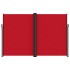 Toldo lateral retráctil rojo 220x1200