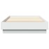 Estructura de cama madera de ingeniería blanca 90x200