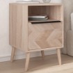 Finori Mesita de noche Lusk 61A roble Sonoma 38,5x38,5x57 cm