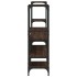 Mueble de TV madera de ingeniería marrón roble 206,5x28,5x95