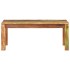 Mesa de centro madera maciza reciclada 100x55x40